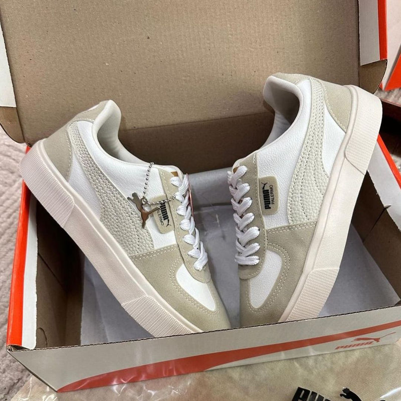 Tênis Palermo Off White/Bege - Premium