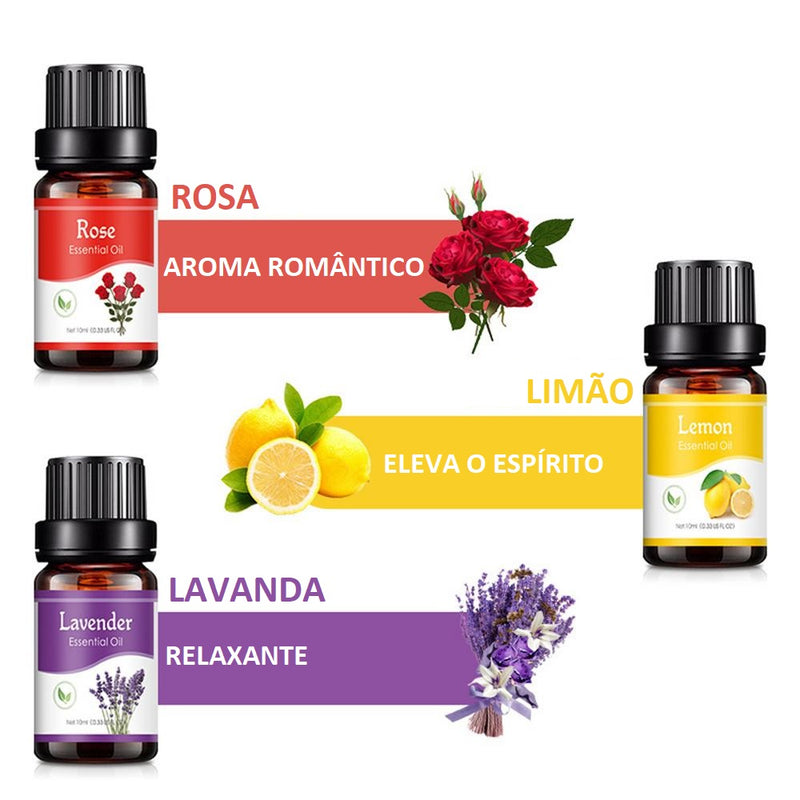 Óleos Essencias Aromatizantes