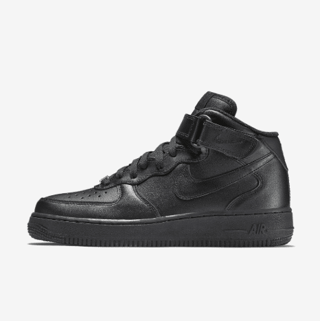 Tênis Air Force 1 Bota Preta