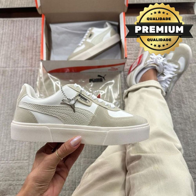 Tênis Palermo Off White/Bege - Premium