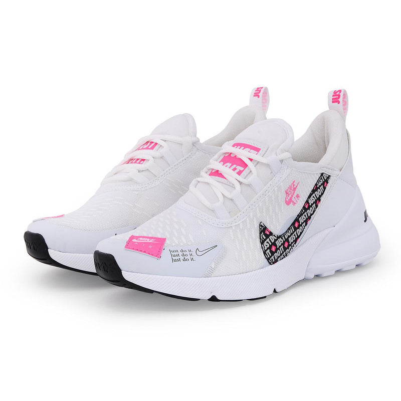 Tênis Air Max Just Do It Branco e Rosa