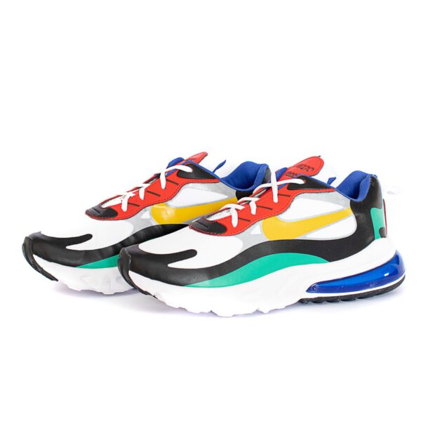 Tênis Air Max 270 React Branco e Azul