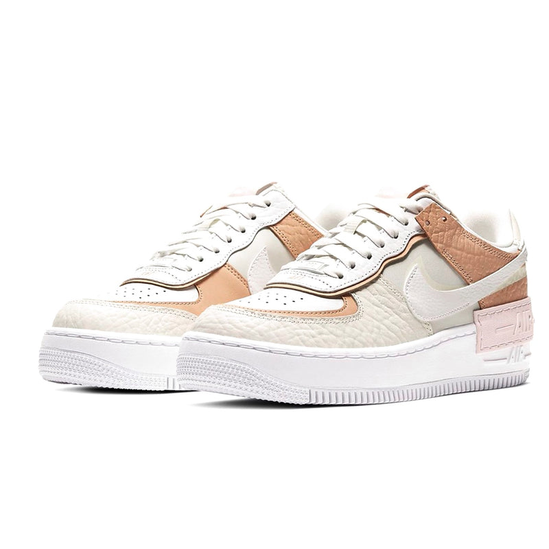 Tênis Air Force 1 Shadow Gelo e Rosa