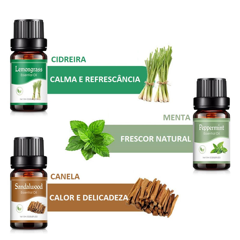 Óleos Essencias Aromatizantes