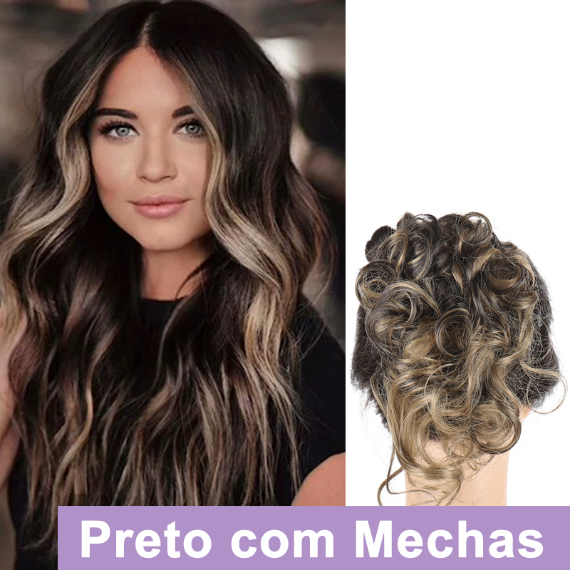 Coque  Volume Hair - Penteado em Segundos