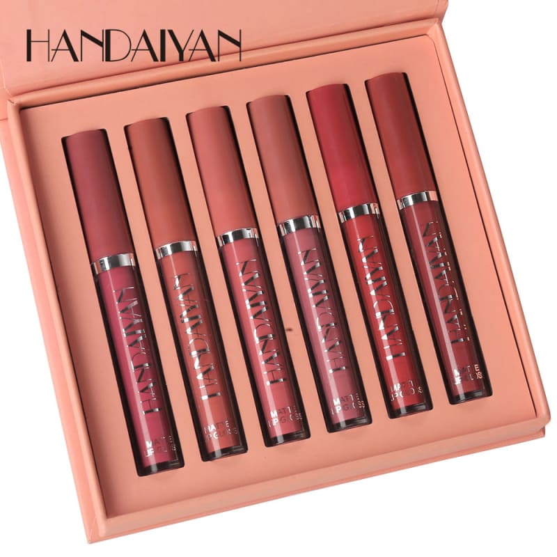 Batom Handayan Matte Fix - Alta Fixação [Kit 6 Unidades]